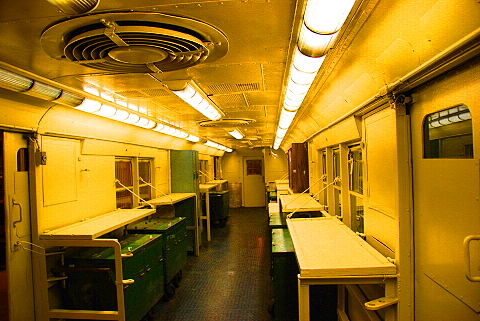 old subway car